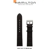 Hamilton Leder Jazzmaster Band-set Leder-braun-20/18 H690.325.110 - braun