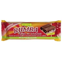 RAPUNZEL Rumba Puffreisriegel Zartbitter bio 50g