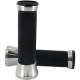 STR8 Lenkergriffe CNC Schwarz/Aluminium