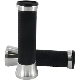STR8 Lenkergriffe CNC Schwarz/Aluminium