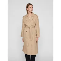 VILA Viaddison L/S Long Trenchcoat - Noos - 36