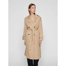 VILA Viaddison L/S Long Trenchcoat - Noos - 36