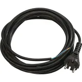 Weingärtner Anschlussleitung H07RN-F 2x1,0mm2 3m Konturenstecker schwarz WEINGÄRTNER