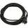 Weingärtner Anschlussleitung H07RN-F 2x1,0mm2 3m Konturenstecker schwarz WEINGÄRTNER