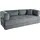 homsy by ana johnson Schlafsofa 2-Sitzer Grau
