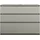 Burgbad Waschtischunterschrank 3 Auszüge 120,2 x 90 x 55,2 cm Basaltgrau Matt