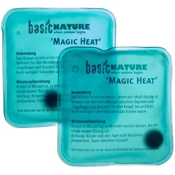 Basic Nature Magic Heat Wärmekissen (2 Stück) - blau