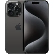 Apple iPhone 15 Pro 128 GB Titan Schwarz
