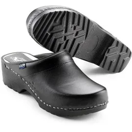 Sika Schuh Traditionell Clog Schwarz-46 - Schwarz - 46