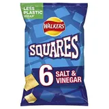 Walkers Salt & Vinegar Quadrate 6 x 22g