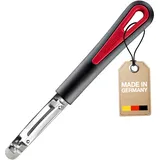 Westmark Sparschäler Pomfix Gallant, 18,5 cm, schwarz/rot