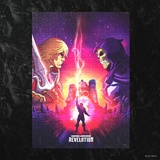heo GmbH HEO01006 Masters of The Universe: Revelation He-Man and Skeletor (1000 Teile) Puzzle, Mehrfarbig