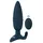 ANOS „RC Thrusting butt plug with vibration mit Fernbedienung, blau