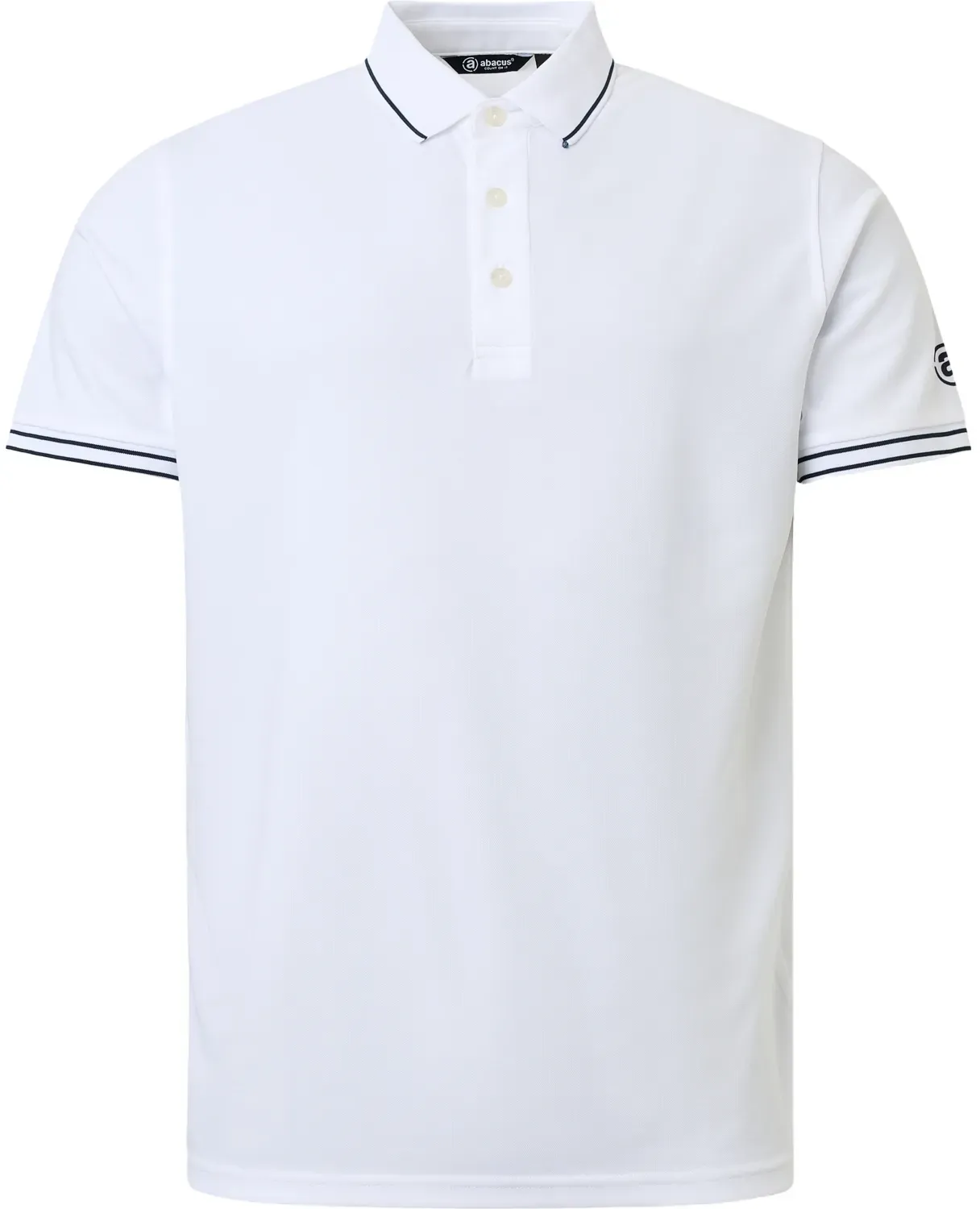 Abacus Polo Galway drycool, weiss