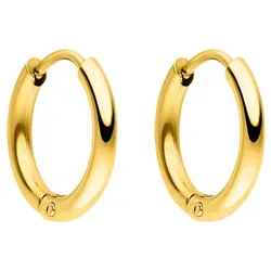 Purelei Paar Creolen »Schmuck Geschenk Spirit Ohrringe, 2143« Purelei gelbgoldfarben