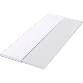 LIV'IN NUMANA Kaltschaum-Matratzentopper 180 x 200 cm weiß