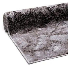 OTTO home Teppich OTTO HOME "Sonnenhang" Gr. 6, grau, B:200cm H:9mm L:300cm, Kunstfaser, Teppiche, Teppich, mit besonders weichem Flor, Kurzflor, modernes Marmor Design