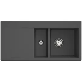 Villeroy & Boch Subway 60 flat rechts graphite + Handbetätigung