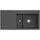 Villeroy & Boch Subway 60 flat rechts graphite + Handbetätigung