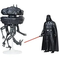 Star Wars Force Link Imperial Sonde Droid & Darth Vader Figur