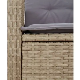 vidaXL Gartenbank 104 x 58 x 93 cm Beige