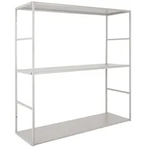 Present Time Wandregal 60 x 16 x 45 cm Grau