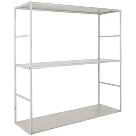 Present Time Wandregal 60 x 16 x 45 cm Grau