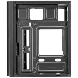 Mars Gaming MC300 Schwarz, MicroATX PC Gehäuse, Gehärtetes Glas, Mesh Front, 3xFRGB Lüfter