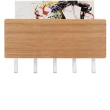 Schlüsselablage Aus Holz Zur Wandmontage Mit Regal – 5 Haken Für Schlüssel, Schlüsselhalter, Vintage-tastatur, Schlüsselorganizer, Briefablage, Schlüsselaufbewahrung