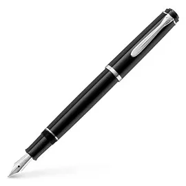 Pelikan Classic P 205 Patronenfüller schwarz hochglänzend F (fein)