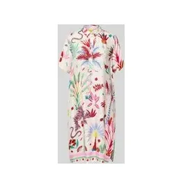 Milano Italy Sommerkleid Blusenkleid Braun 38