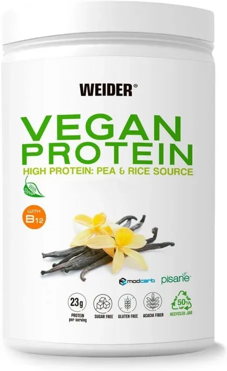 Weider - Vegan Protein - 300g Dose Geschmacksrichtung Vanilla