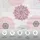 MY HOME Tesso Linon rosa 135 x 200 cm + 80 x 40 cm