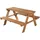 roba Kindersitzgruppe Picknick for 4 braun