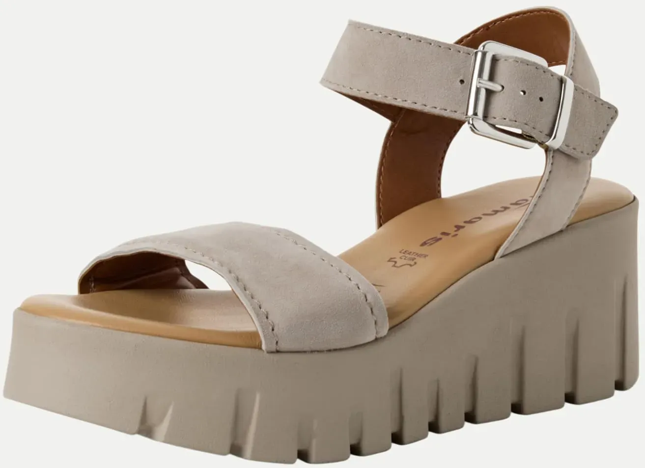 Wedge-Sandale Beige 41
