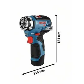 Bosch GSR 12V-35 FC Professional inkl. 2 x 3 Ah + L-Boxx 06019H3001