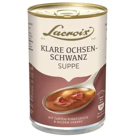 Lacroix Suppe Klare Ochsenschwanz mit zartem Rindfleisch 400 ml