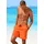 s.Oliver Badeshorts mit trendigem Logoprint orange XL