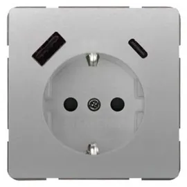 Siemens USB-Steckdose platinmetallic 1 St.