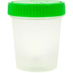 Urinbecher mit Schnappdeckel