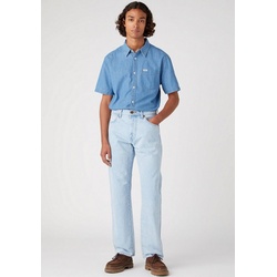 Wrangler Straight-Jeans Frontier blau 34
