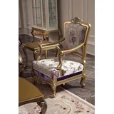 Xlmoebel Sessel Komfort trifft Design: Armlehnenstühle für modernes Wohnen (Sessel), Hergestellt in Europa lila