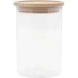 BUTLERS Vorratsglas mit Holzdeckel 0,9 l 4 St.