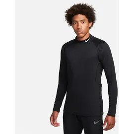 Nike Pro Dri-FIT Warm Mock Herren Sweatshirt, schwarz XL