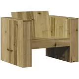 vidaXL Gartensessel 79 x 60 x 62 cm braun 1 St.