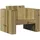 vidaXL Gartensessel 79 x 60 x 62 cm braun 1 St.