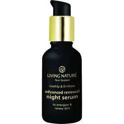 Living Nature Intensiv erneuerndes Nachtserum, 30 Milliliter