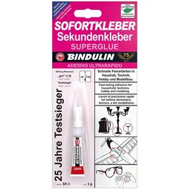 Bindulin Sekundenkleber SK3 3 g 15 St.