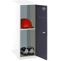 Simonrack Simonlocker Montadas Dism.mini+ban Schließfach 915x400x500 mm - White / Anthracite - One Size