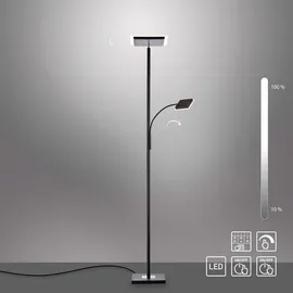 just light. LED-Stehlampe Hans Alu, Eisen, Stahl & Metall